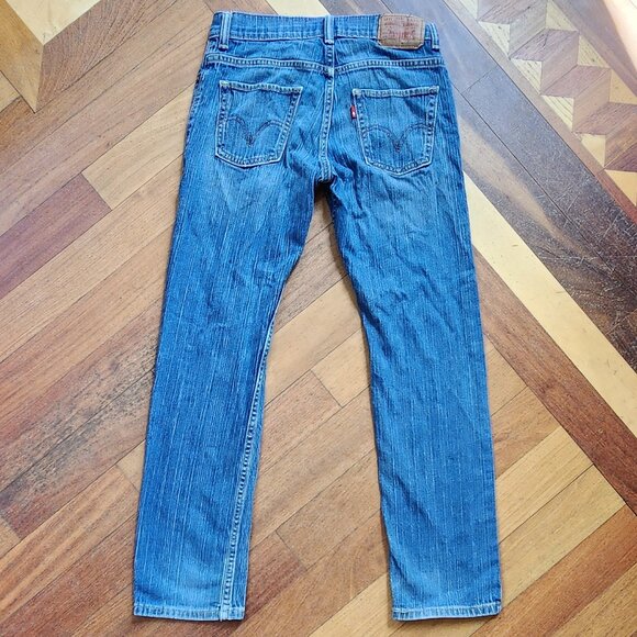 Levi's 511 Medium Wash Straight Jeans Size 27 - Picture 11 of 15